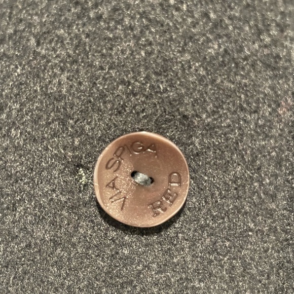 Via Spiga Charcoal Wool Coat - Picture 3 of 11